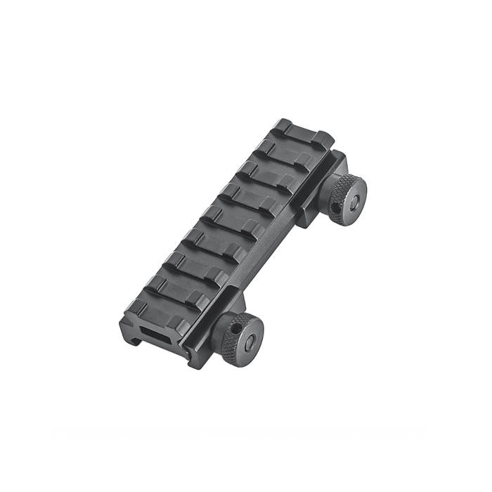 METAL 0.5" 8 Slot Riser - Black