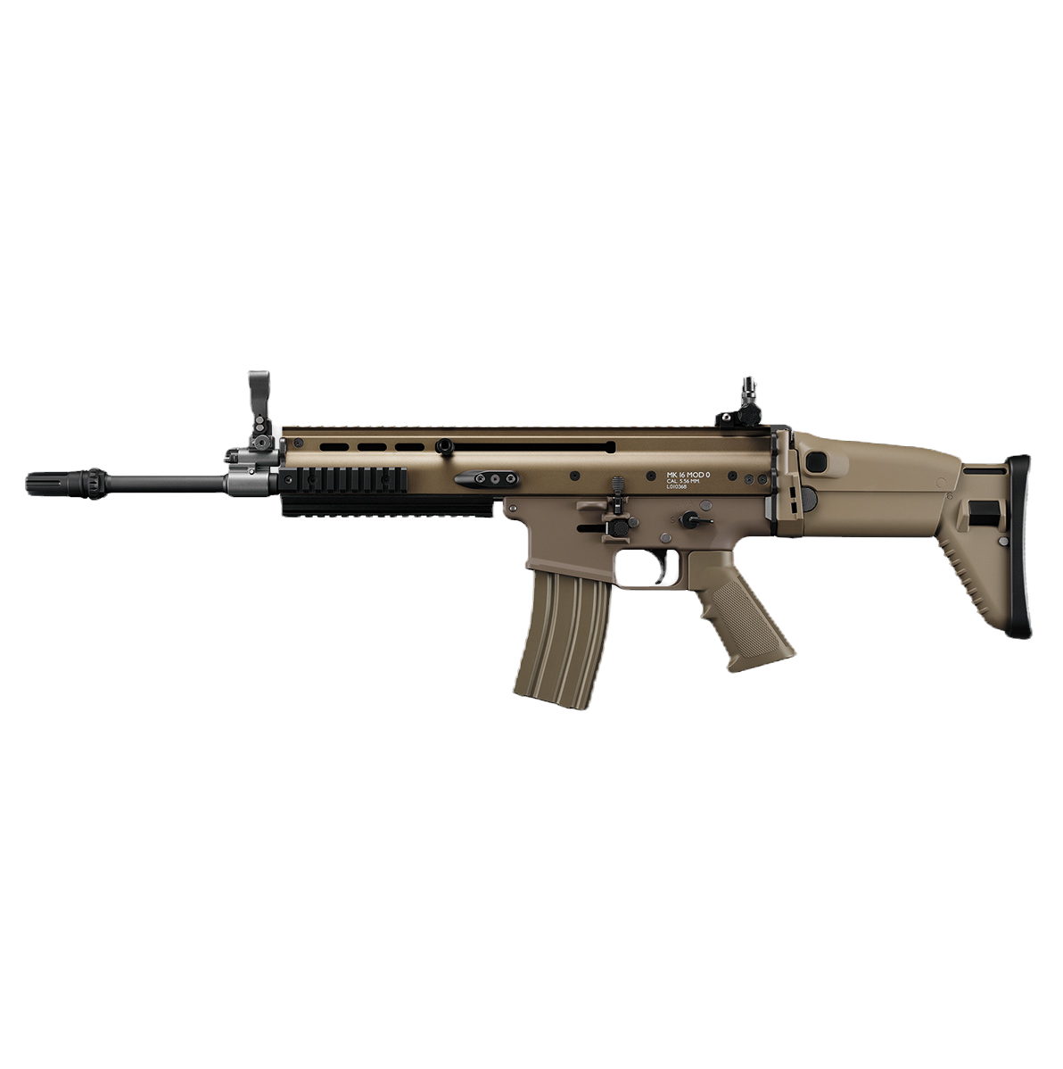 Tokyo Marui SCAR-L MK16 Recoil Shock - FDE — AirsoftEire