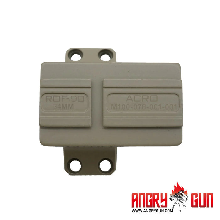 Angry Gun AUS 34mm ROF-90 Mount for ACRO P1/P2 - FDE