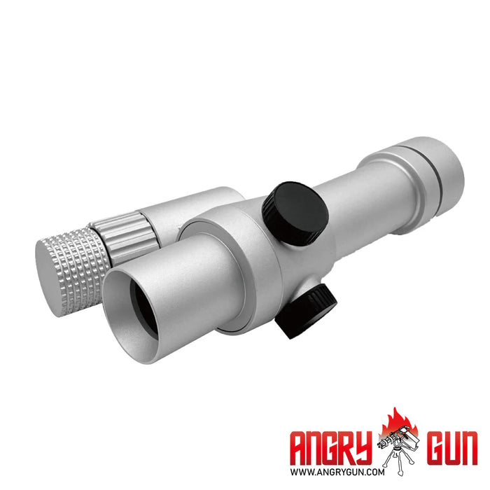 Angry Gun AG-2000 Retro Red Dot Reflex Sight - Silver