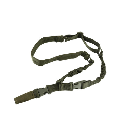 Amomax Padded Single Point Sling with HK Style Clip - Olive Green