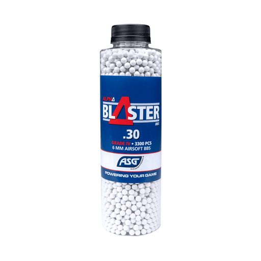ASG Alpha Blaster 0.30g 3300 BBs in Bottle