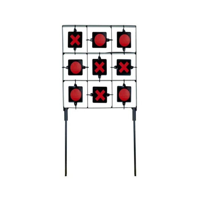 ASG Tic-Tac-Toe Target - 9 Metal Spinner Targets