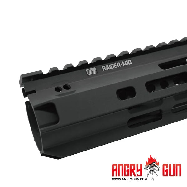 Angry Gun BCM 10" Raider M-Lok Rail - Black
