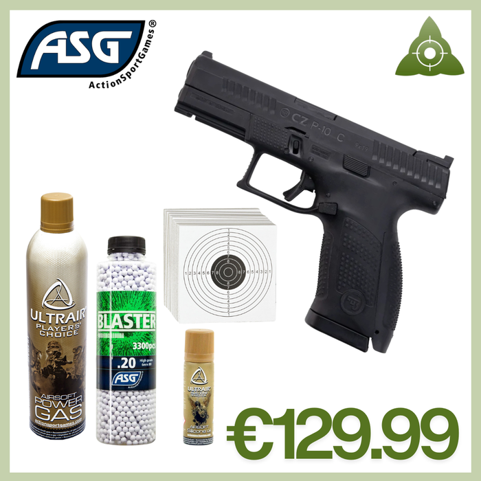 ASG P-10 C GBB FPV - Pistol Bundle