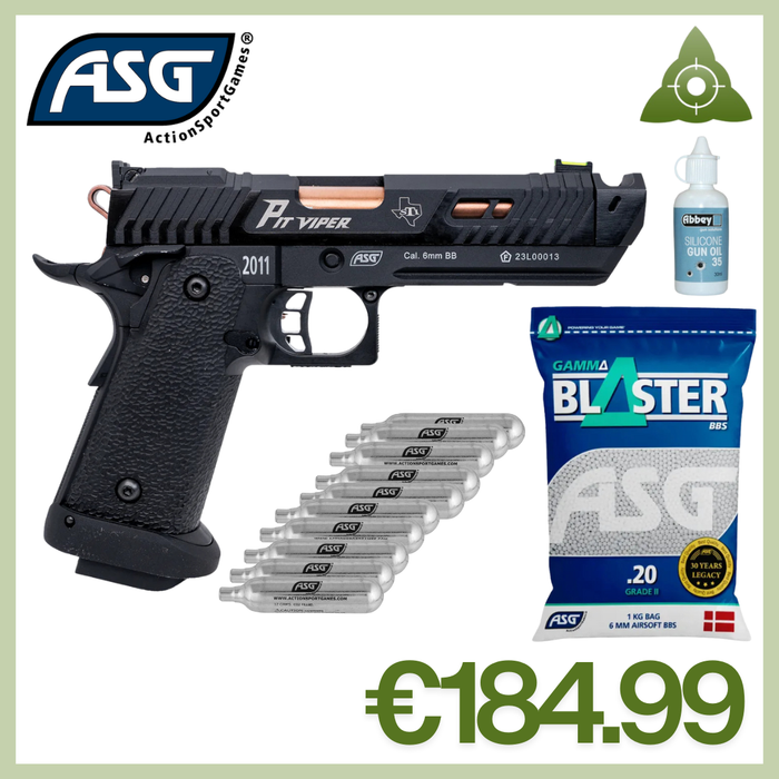 ASG STI Pit Viper CO2 - Pistol Bundle