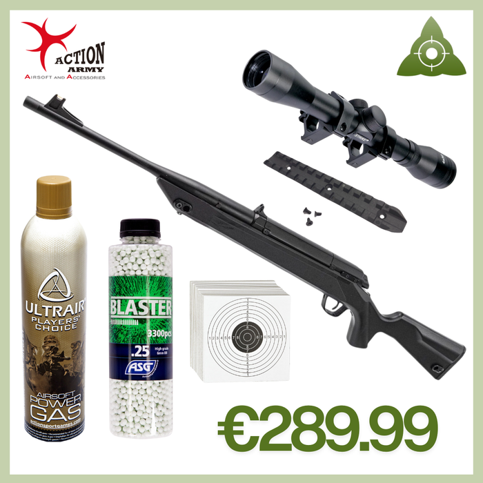 Action Army AAC-C1 Athena - Gas Rifle Bundle
