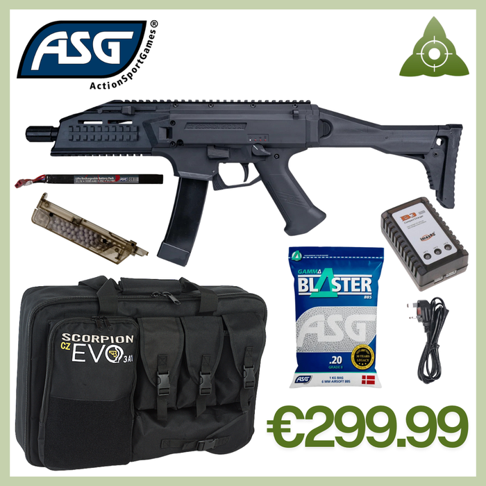 ASG CZ EVO 3 Sportline -  SMG Bundle - HUGE €85.96 Saving!