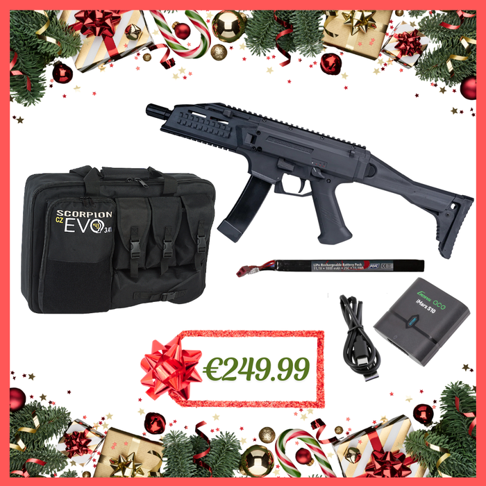 ASG CZ EVO 3 Sportline -  Christmas Bundle - HUGE €114.98 Saving!