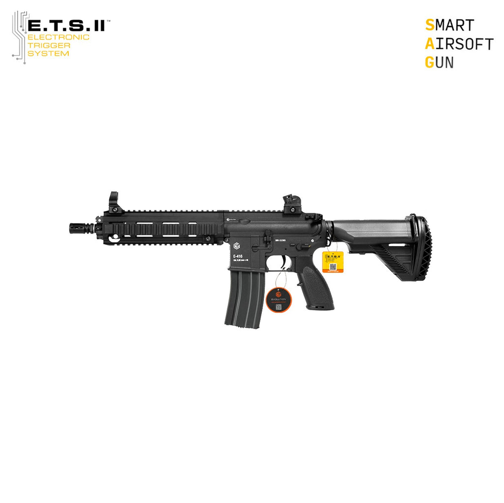 トイガン EVOLUTION AIR SOFT E-416 CQBETS Evolution E-416 ETS Rifle — AirsoftEire