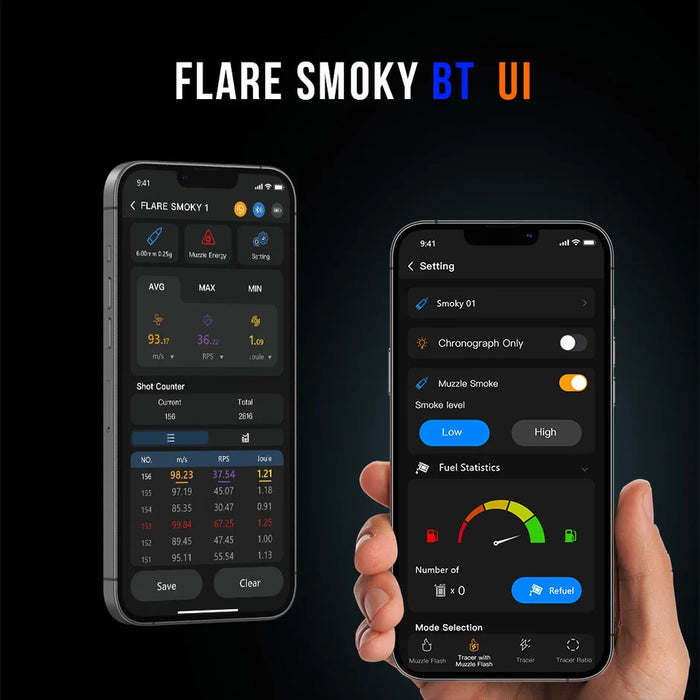 Eshooter MASTER x SILO Flare Smoky BT Tracer Unit