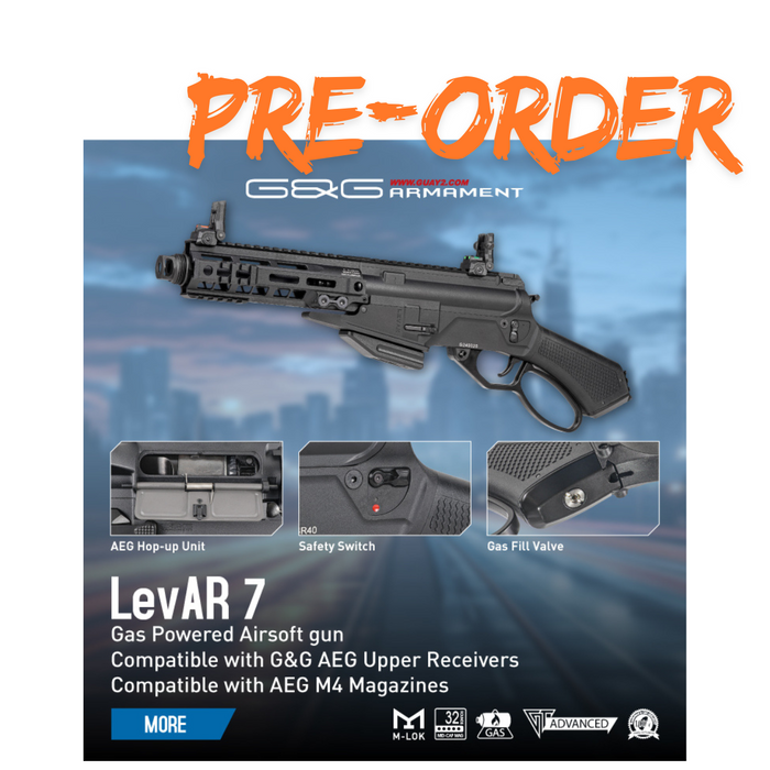 *PRE-ORDER DEPOSIT* - G&G LevAR 7" Lever Action Rifle
