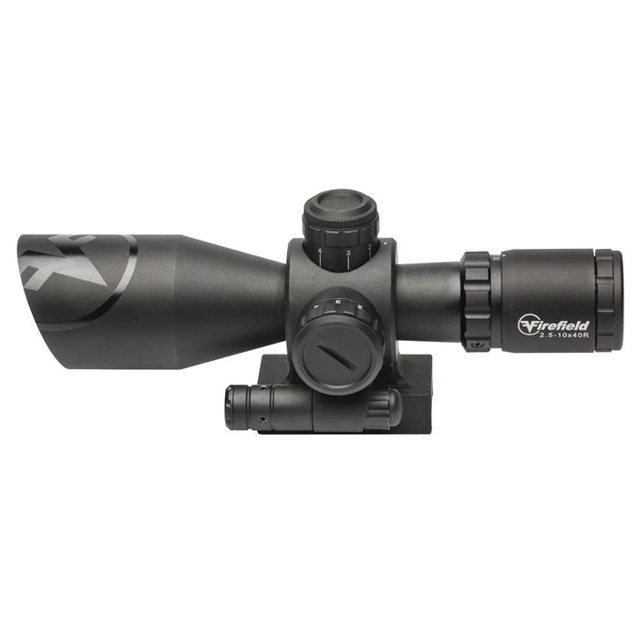 Firefield Barrage 2.5-10x40 Riflescope with Red Laser