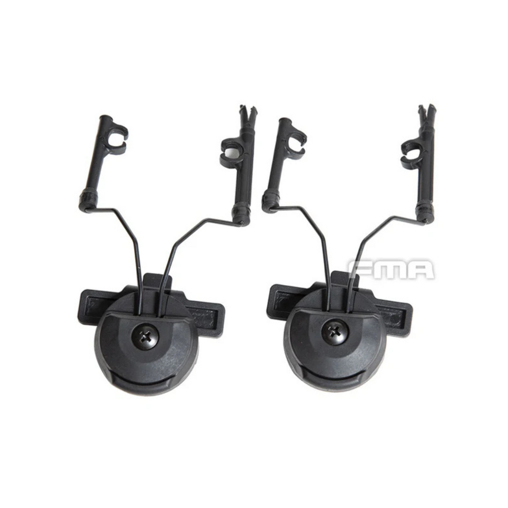 FMA EX 3.0 TW Helmet Rail Adapter Set - Black