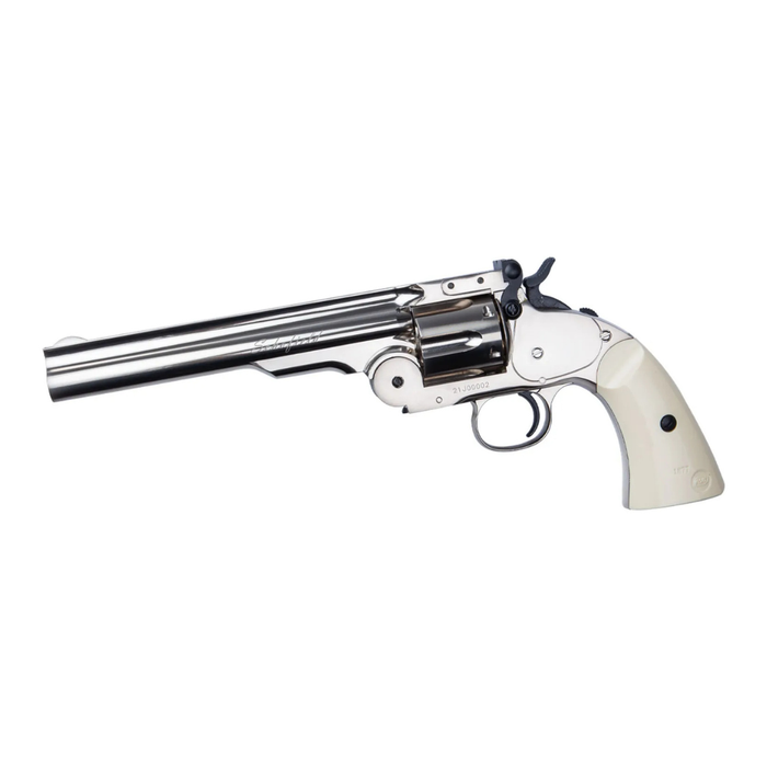 ASG 6" Schofield - Silver & Ivory Grip