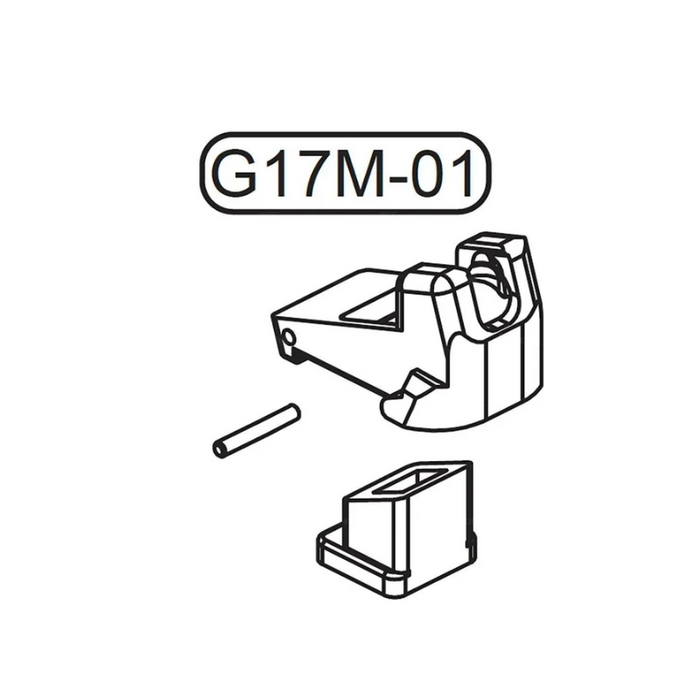 GHK Feed Lip/Seal Set for Glock 17 Magazine