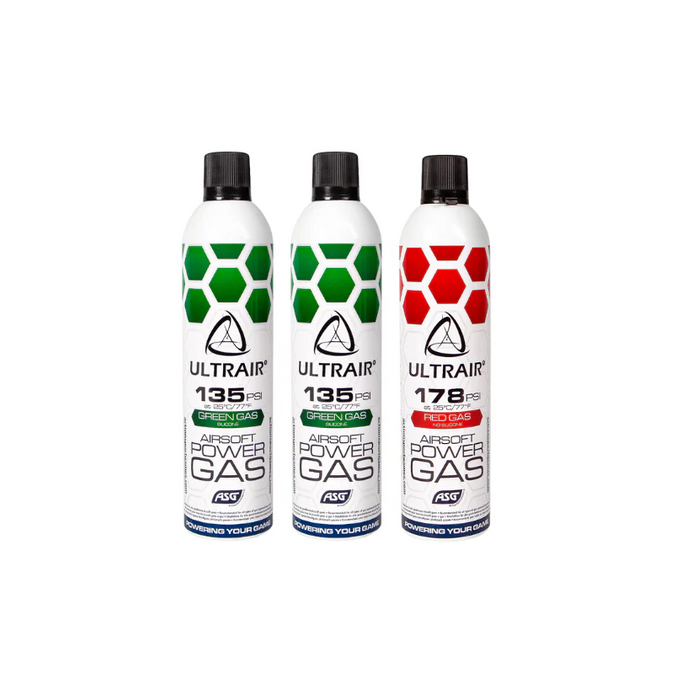 3 Bottles of Ultrair Gas Mix & Match - Save 10% Per Can