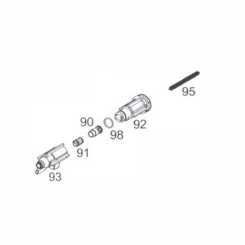 WE Loading Nozzle for Apache MP5 Series