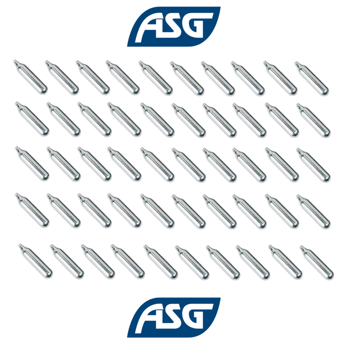 50 12g Cartridges of ASG CO2