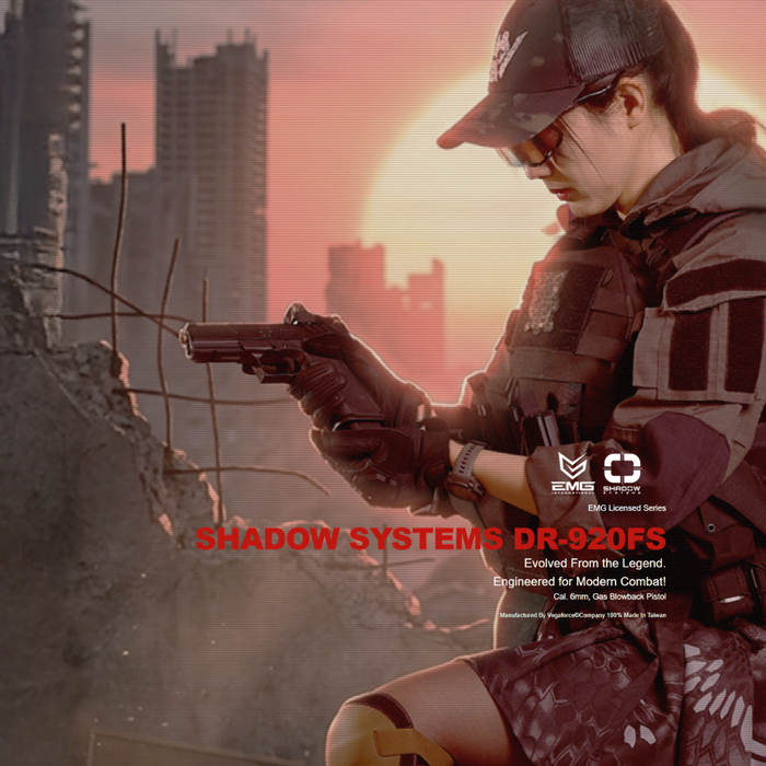 EMG (VFC) Shadow Systems DR920FS GBB - Black Barrel Version