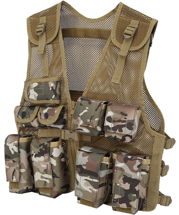 KombatUK BTP Multicam Tactical Vest - 10-16 Years