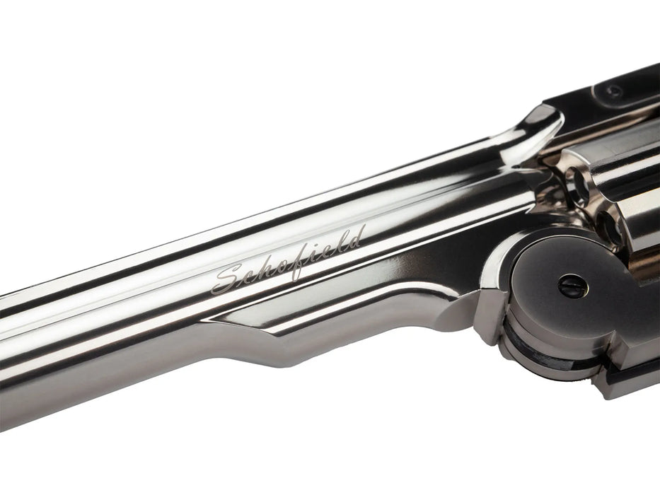 ASG 6" Schofield - Silver & Ivory Grip