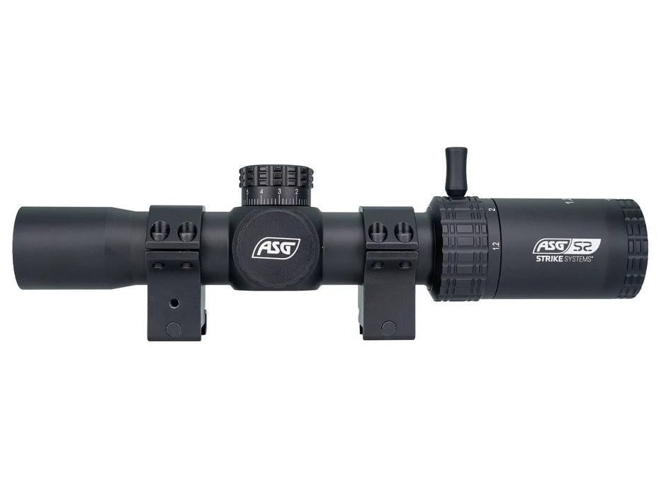 Strike Systems LMTS-02 1.2-6x28 Scope & Ring Set - Illuminated