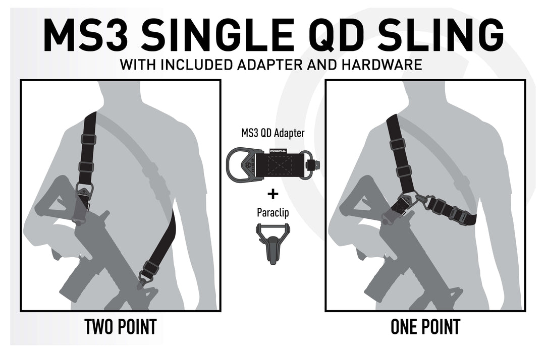 Magpul MS3 Single QD Sling GEN2 - Coyote