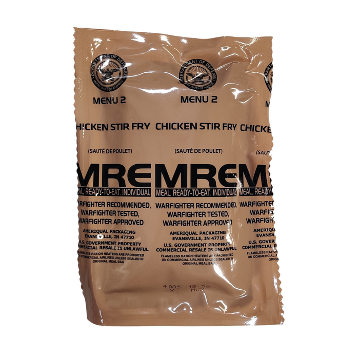 Genuine U.S. Military Surplus MREs (Meal Ready-to-Eat)