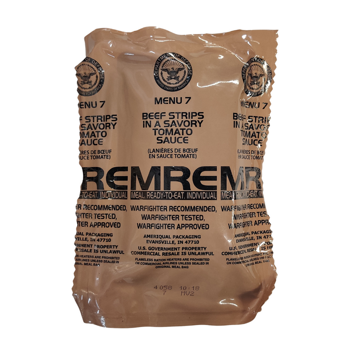 Genuine U.S. Military Surplus MREs (Meal Ready-to-Eat)