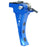Maxx CNC Aluminum Advanced Speed Trigger (Style D) Blue - ASG EVO 3