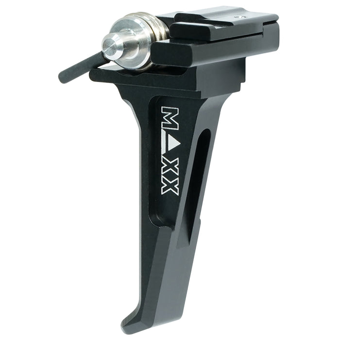 Maxx CNC Aluminum Advanced Speed Trigger (Style E) Black - ASG EVO 3