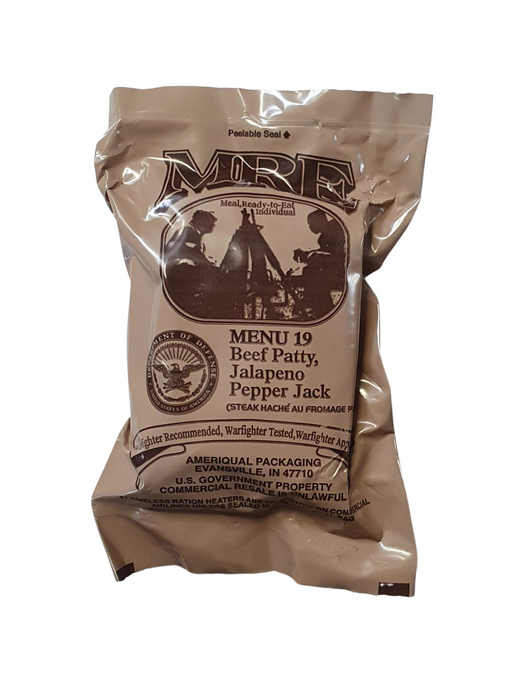 Genuine U.S. Military Surplus MREs (Meal Ready-to-Eat)