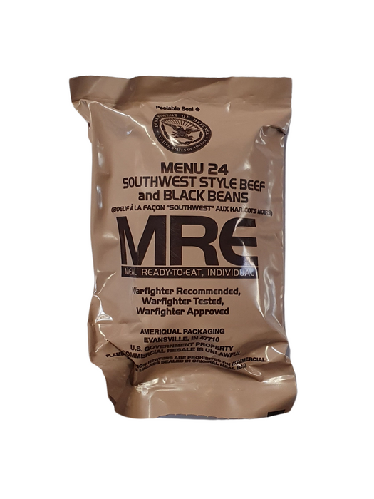 Genuine U.S. Military Surplus MREs (Meal Ready-to-Eat)