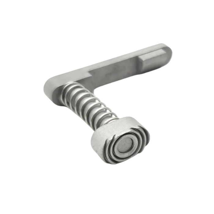 Angry Gun Stainless Steel Magazine Release for MWS - Silver