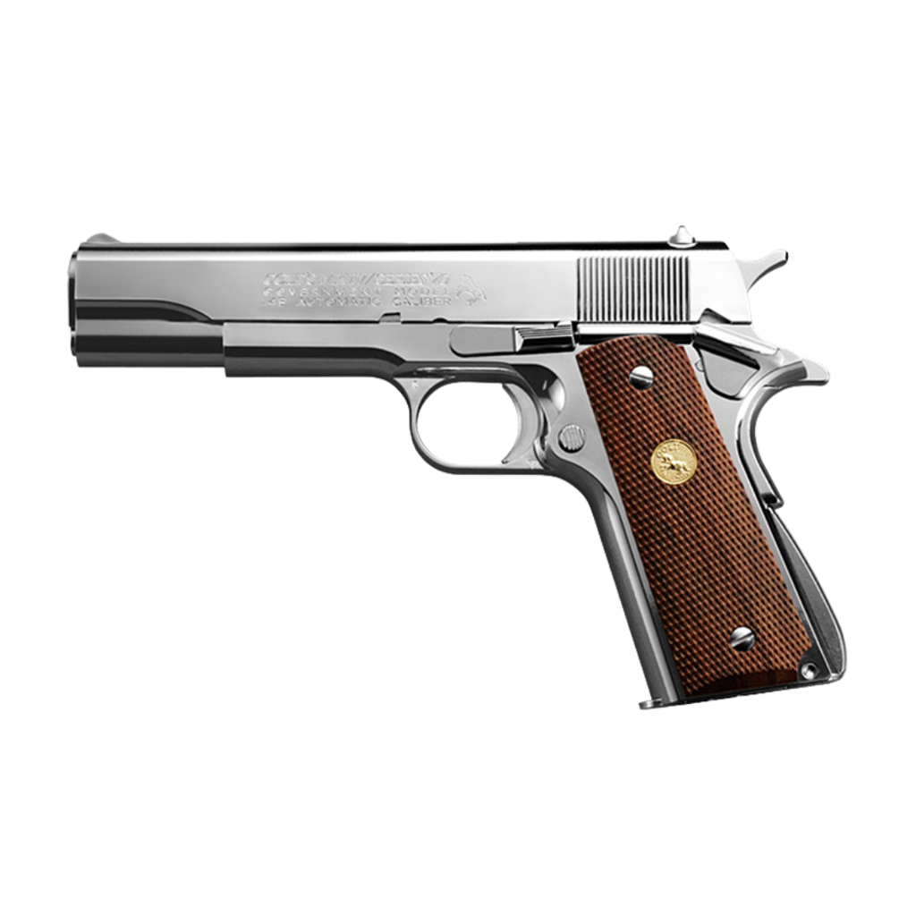 Tokyo Marui Government Mark IV Series 70 GBB Pistol - Nickel