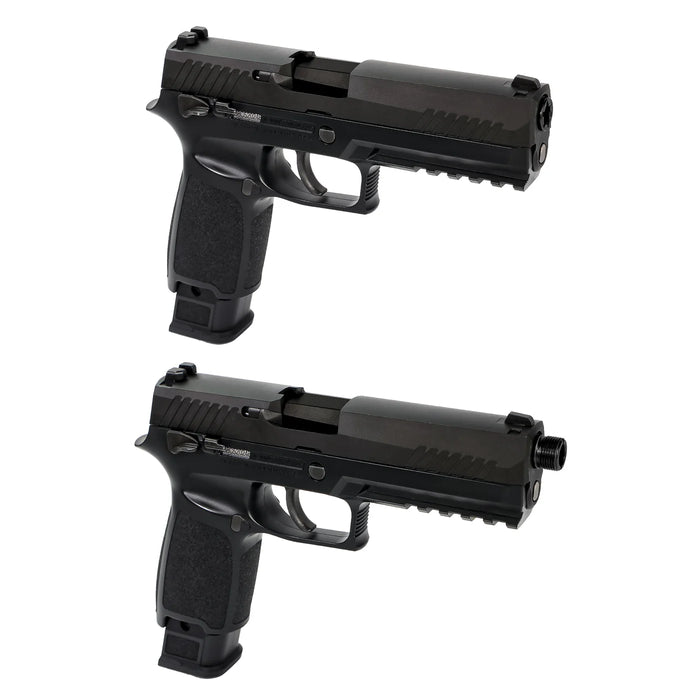Nine Ball Threaded Outer Barrel for Tokyo Marui P320 - Black