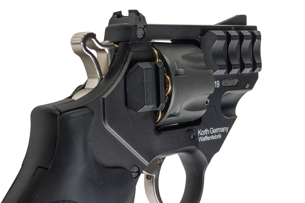 ARES Korth Sky Marshal CO2 Revolver - Black