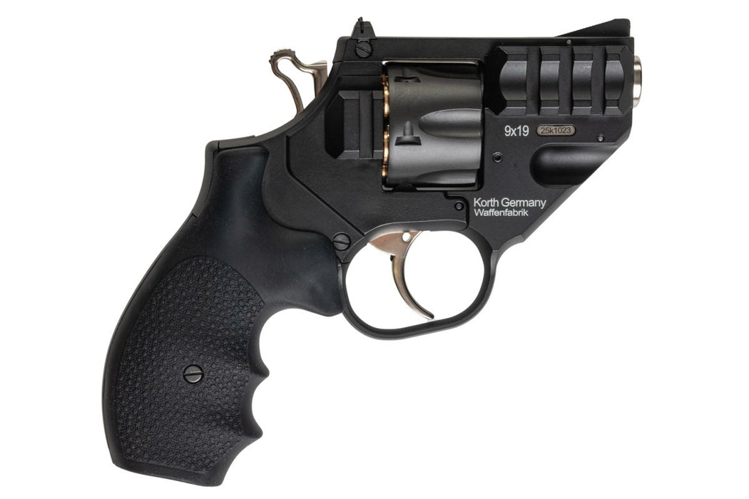 ARES Korth Sky Marshal CO2 Revolver - Black