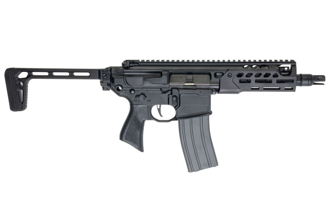 Salvo Precision MCX Rattler LT 6.75" NPAS GBBR & Case - Black
