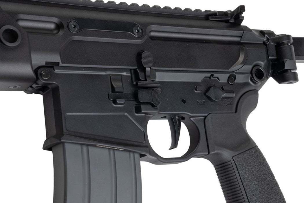 Salvo Precision MCX Rattler LT 7.75" NPAS GBBR & Case - Black