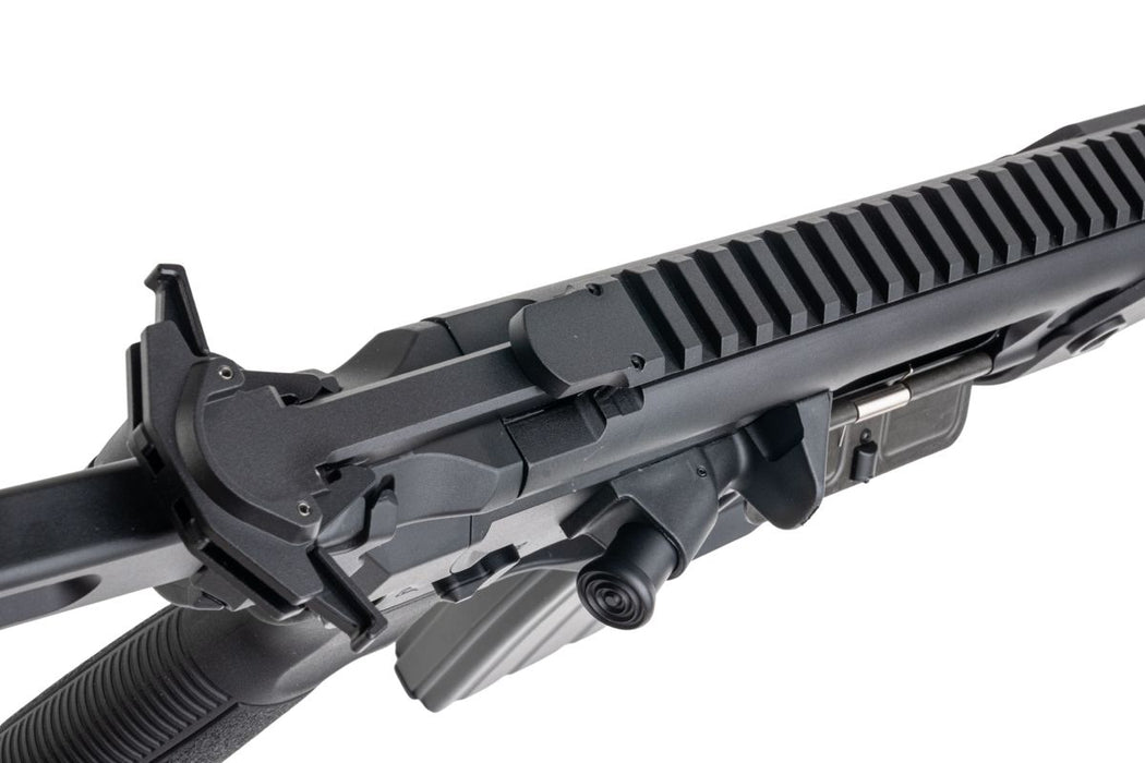 Salvo Precision MCX Rattler LT 7.75" NPAS GBBR & Case - Black