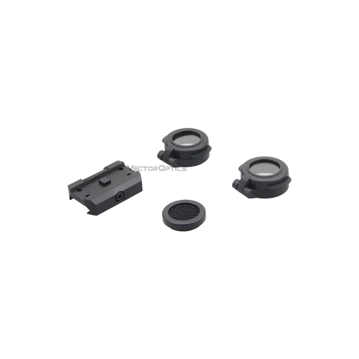 Vector Optics Maverick-IV 1x20 Mini SOP - Mesh Cover + Lens Caps