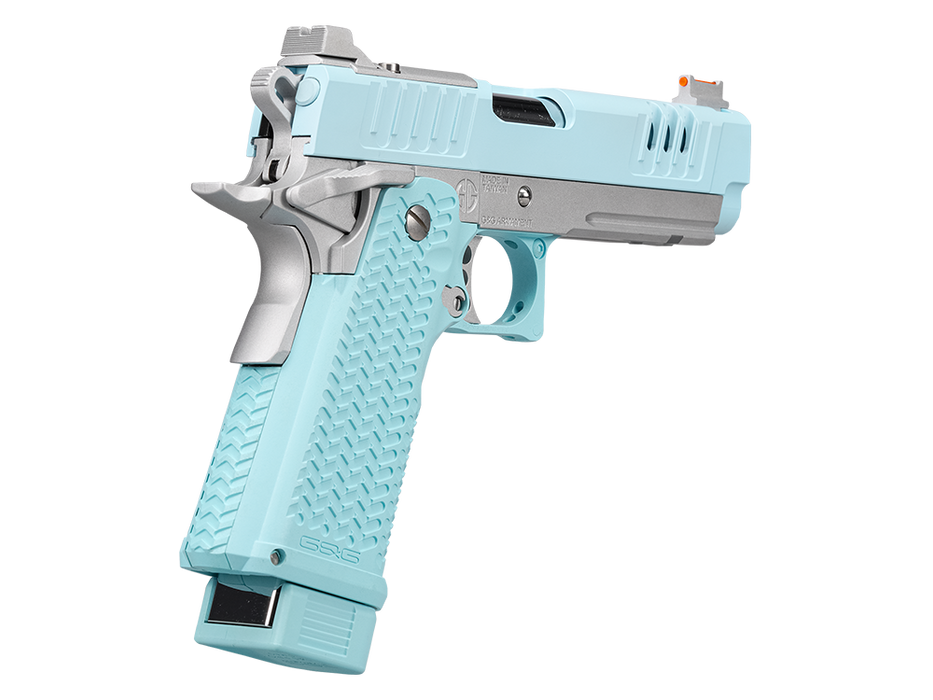 G&G STP45 Pro 8" + Extra Magazine & Hard Case - Macaron Blue