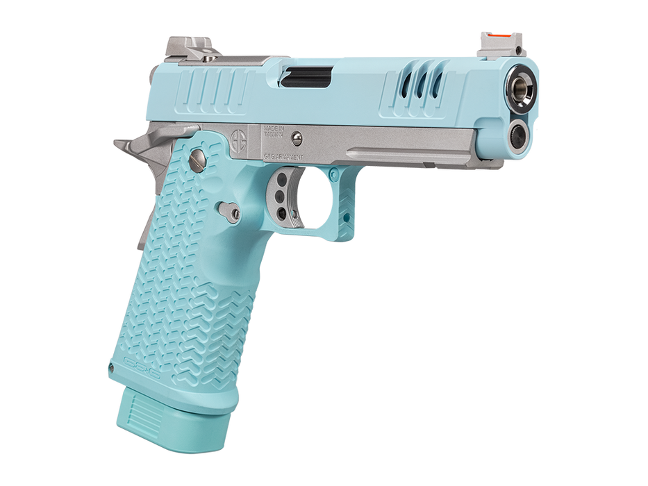 G&G STP45 Pro 8" + Extra Magazine & Hard Case - Macaron Blue