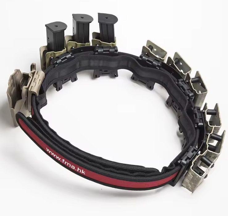 FMA IPSC Belt Red/Black