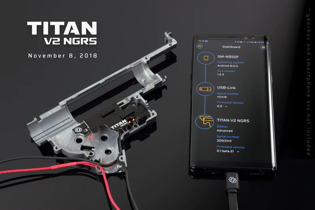 Gate Titan V2 NGRS Expert Module - Front Wired