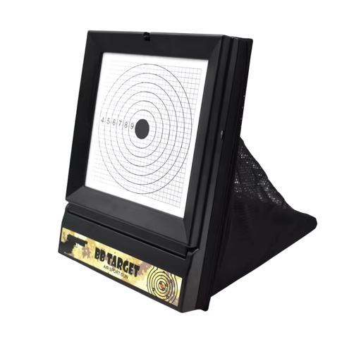 Target BB trap, 17x17cm, with 2 Metal Spinners