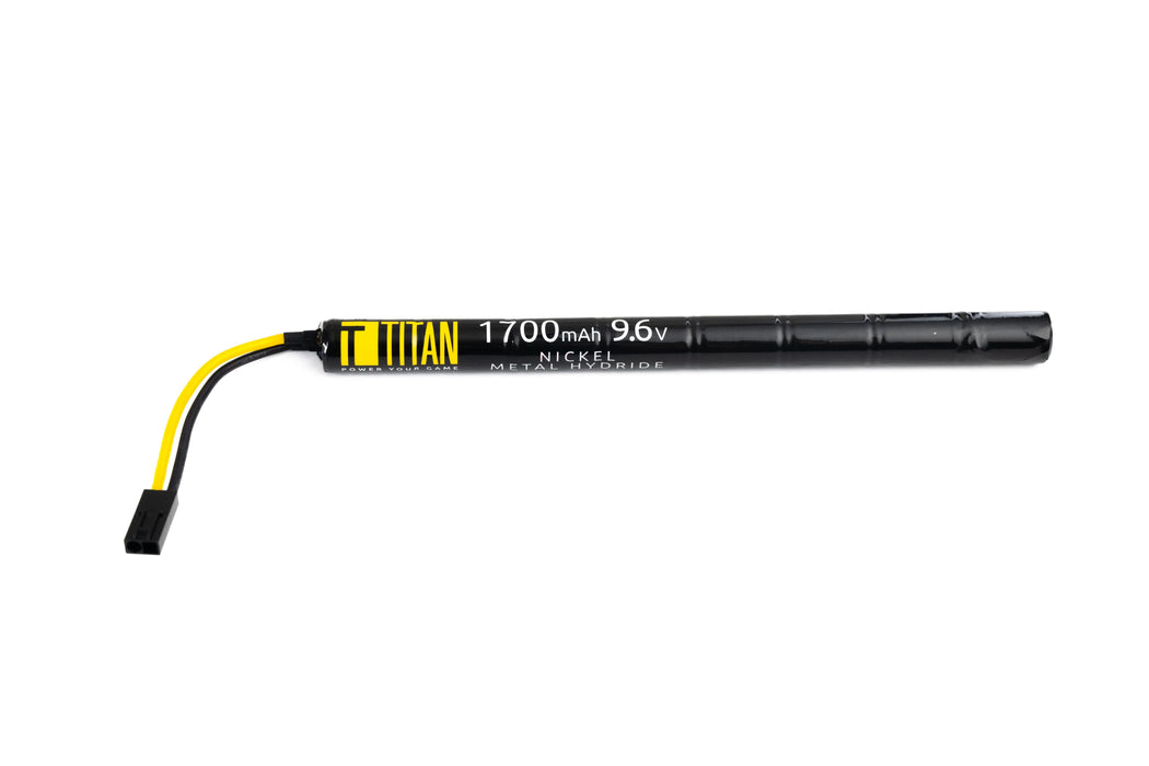 Titan 9.6V 1700mAh NiMh Battery - Stick (Tamiya Connector)