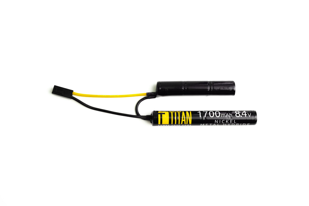 Titan 8.4V 1700mAh NiMh Battery - Nunchuck (Tamiya Connector)